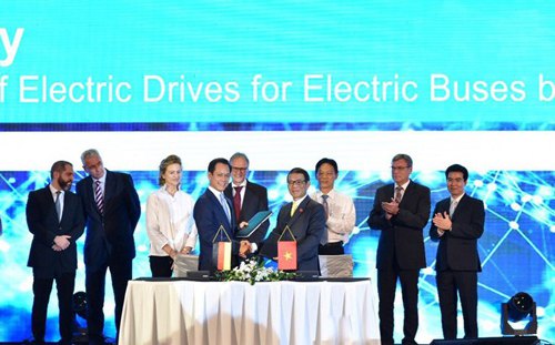 越南Vinfast與西門子協作制作電動公交車