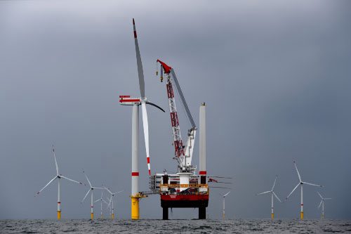 到2030年德國海上風電發展目標將增至20吉瓦