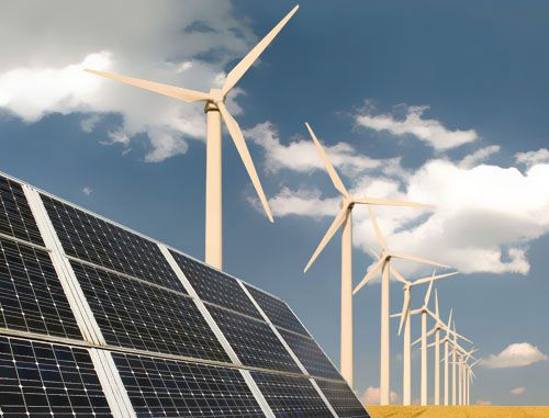 H1風能和太陽能發(fā)電量占全球總發(fā)電量10％